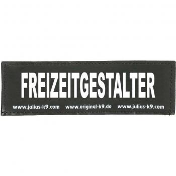 Julius-K9 Interchangeable Patches Small Fluorescent Text