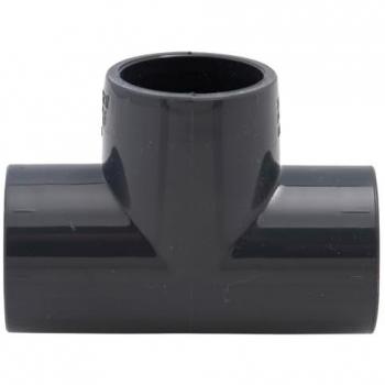 Raccord en té 90° PVC pression F/F 25 mm Jardibric