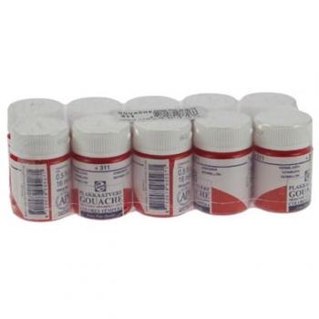 Vermiljoen Plakkaatverf Extra Fijn 16 ml