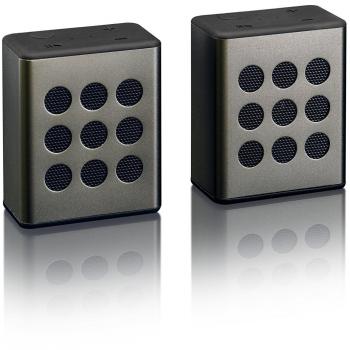 Lenco BTP-200BK altavoz 2.0 canales gris