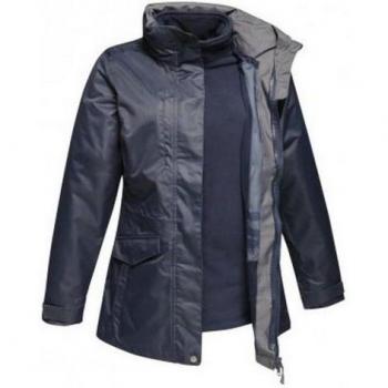 Chaqueta Negra 16 UK Regatta Benson III 3‑en‑1