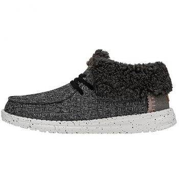 Derbies Hey Dude Wendy Fold Stitch Gris