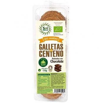 Chocolate Bio en Galleta de Centeno Sol Natu­ral 170 g