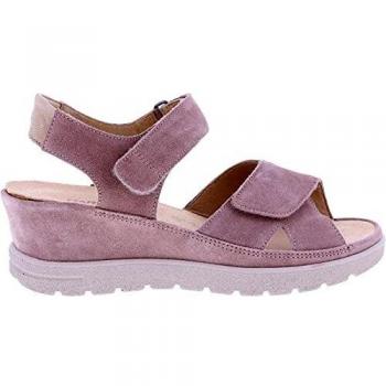 Damen Sandalen Hartjes Jazz Altrosa-Schlamm Leder Weite G 170132-4635
