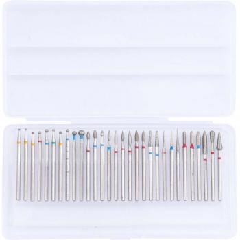 30Pcs Diamond Burr Milling Drill Bit Set for Nail Art