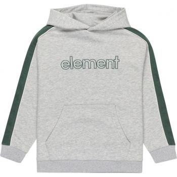 Felpa Element con Cappuccio Cornell 90s Grigio Medio 12 Anni