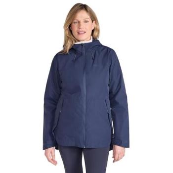 Lightweight Canyon Women's Full‑Zip Water‑Resistant Hoodie – Navy, 18