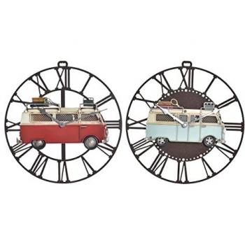 Reloj Furgoneta DKD 2 Unidades – Estilo Vintage