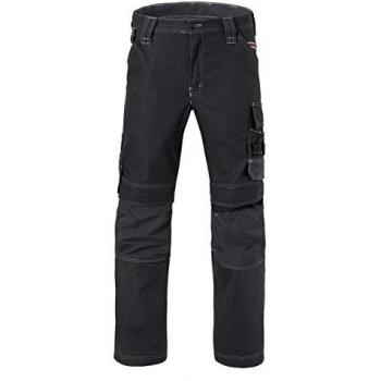 Pantalon Attitude HAVEP, T. 62, Noir/Gris Charbon