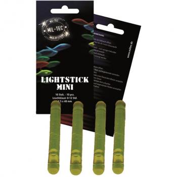 Stick luminosi gialli Mil-Tec small 10 unità