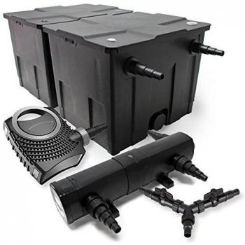 Kit de Filtration et Stérilisation Sunsun pour Bassin jusqu'à 60000L
