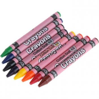 Colorful Wax Crayon Stick Set
