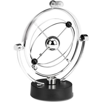 Perpetual Motion Kinetic Galaxy Planet Sculpture