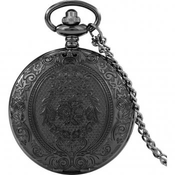 Reloj de bolsillo de cuarzo con cadena fina