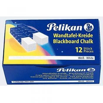 Craies Blanches Pelikan 755/12, 12 unités