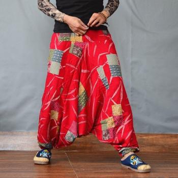 Pantalon Vêtements Ethniques Homme Large Taille