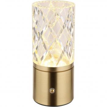 Lunki Lampada da tavolo LED ottone 19 cm CCT