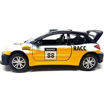 PLAYJOCS Miniatura COCHE RALLY RACC (RALLY RACC) De Metálico Con Partes De Plástico Envío 24Horas