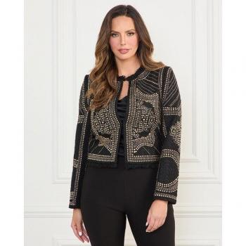 Giacca Donna Tweed con Borchie Marciano