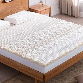 Sur-Matelas pour soulager la Douleur en Mousse à mémoire NOFFA 10 Zones (120 * 190 cm)