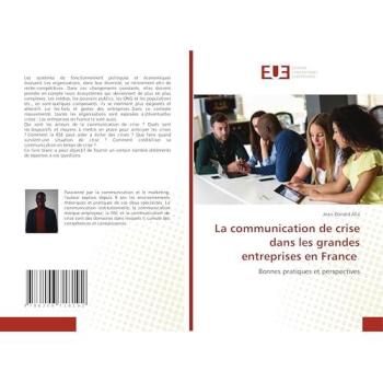 Alla, Jean-Donald: La communication de crise dans les grandes entreprises en France