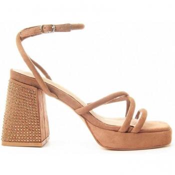 Tacones Montevita Festsand en Color Marrón