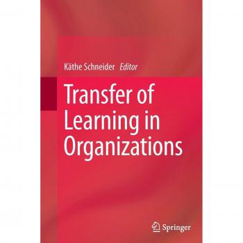Transfer of Learning in Organizations