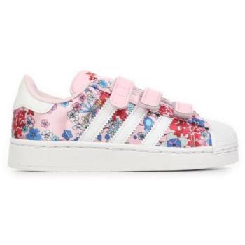 Adidas Kids Superstar Clear Pink/Cloud White Shoes – Size 1