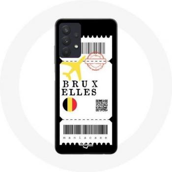 Coque protettiva Samsung Galaxy A32 4G Billet d'avion Bruxelles Belgique