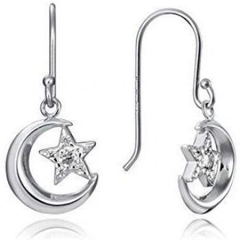 Pendientes Viceroy 5061E000-38 Luna y Estrella en Plata