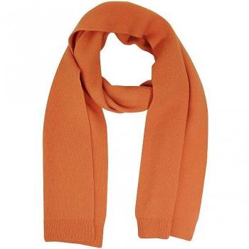 Sciarpa di lana arancione bruciato Merino Colorful Standard