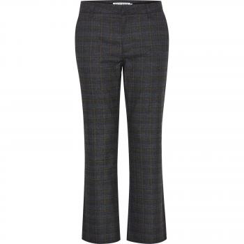 Pantaloni Svasati con Stampa Check Donna Pulz Jeans Bindy Kick