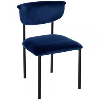 Sedia da pranzo Gambell Aria Blu Profonda