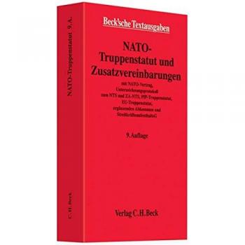 Fabian Reuschle Nato-Truppenstatut Und Zusatzvereinbarungen: Nato-Vertrag, Gesetz Zum Nato-Truppenstatut Und Zu Den Zusatzvereinbarungen Mit Unterzeichnungsprotokoll ...