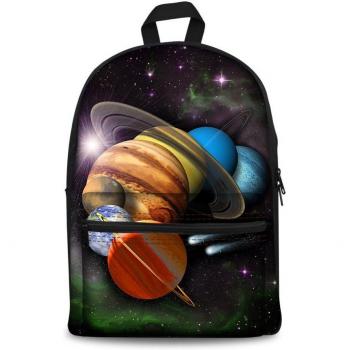 Mochila Escolar Diseño Galáctico para Niños