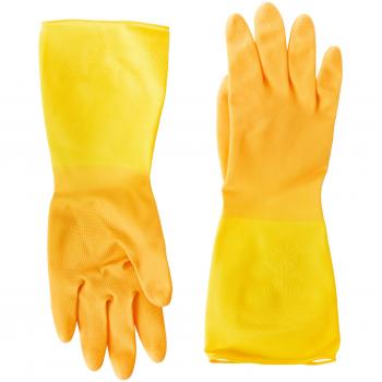 Marigold Rubber Gloves Yellow Lined Latex Extra-life Kitchen