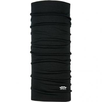 P.A.C. Merino Kids‑Stirnhut + Nackenschutz, Multitube, Einheitsgröße – Blau