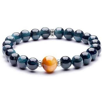 J.Endéar – Bracelet en perles et pierre précieuse