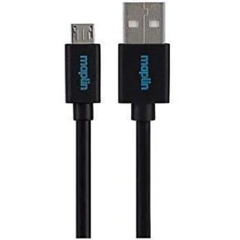Maplin 5m USB-A to Micro USB-B Connector Cable