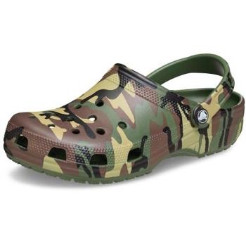 Classic Camouflage Clogs von Crocs – Tarnfarben‑Schlupfschuh