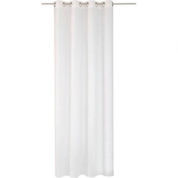 Gardine WIRTH Audrey – Vollfarbiges Polyester-Fertigstück, 200 × 225 cm, Ø 4 cm