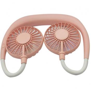 Ventilateur de cou 2-ventes rechargeable et lumineux