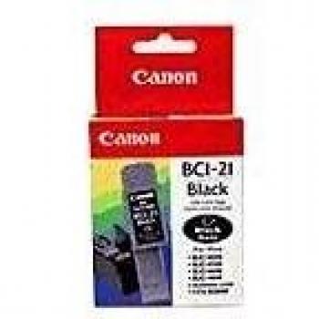 Canon BCI‑21 Black Ink Tank for FAX‑B180C/FAX‑B210C/FAX‑B215C/FAX‑B230C
