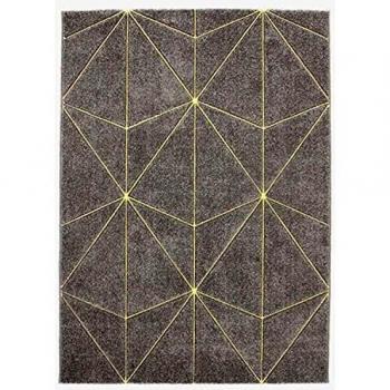 Set di Tappeti PHENIX Cubes 133x190 grigio