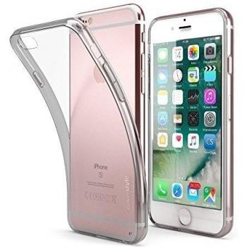UltraFlex 0,5 coverstyle® ultrafina flexible Anti-Carcasa trasera rígida tipo libro para iPhone 6 Plus/6S clara