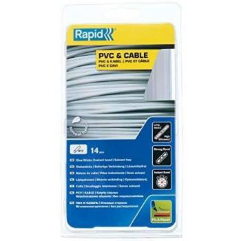 QuickFix 12mm PVC Wire Adhesive Kit (Pack of 14)