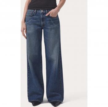 Agolde Women's Blue Straight Leg Jeans – 25