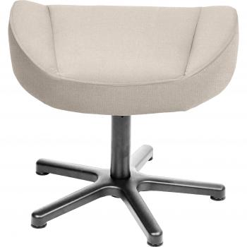 Metall‑Drehfuß‑Hocker TOM PURE – 57 cm Höhe, 42 cm Breite, 45 cm Tiefe