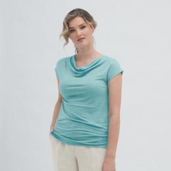 Bio Leinen T-Shirt für Frauen