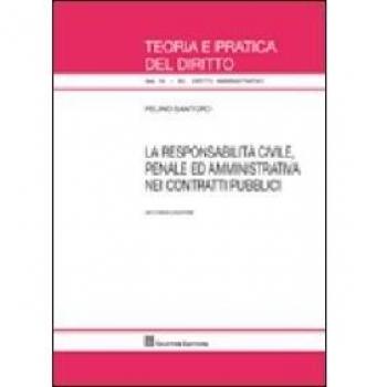 La responsabilità civile, penale ed amministrativa nei contratti pubblici